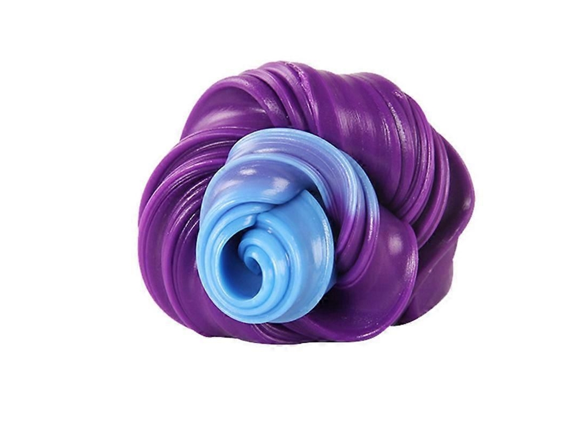 2026 massinha Termocrômica Borracha de Silicone com Mudança de Cor de Roxo para Azul 80g Brincadeira Anti estresse