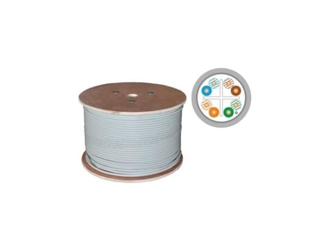 Cabo De Rede Alantec Kif6lsoh500d Cat6 500 M F/utp Lsoh (ftp)