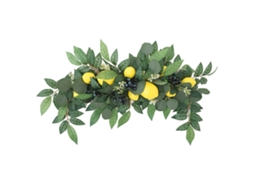 Mesa De Jantar Laxiscreed Com Design Floral Para Decoração De Paredes E Janelas Lemon Berry