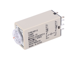 Relé De Tempo Laxiscreed H3y-2 Com Atraso Energizado E Versão Multi-tensão