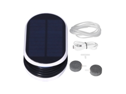 Bomba de Ar Solar Usb para Aquário Piscina Lagoa 3 Modos