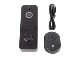 Câmera De Campainha Sem Fio Wifi Com Campainha Interna Ip65 Resistente À Água 1080hd Vídeo Voz Bidirecional Detecção De Movimento