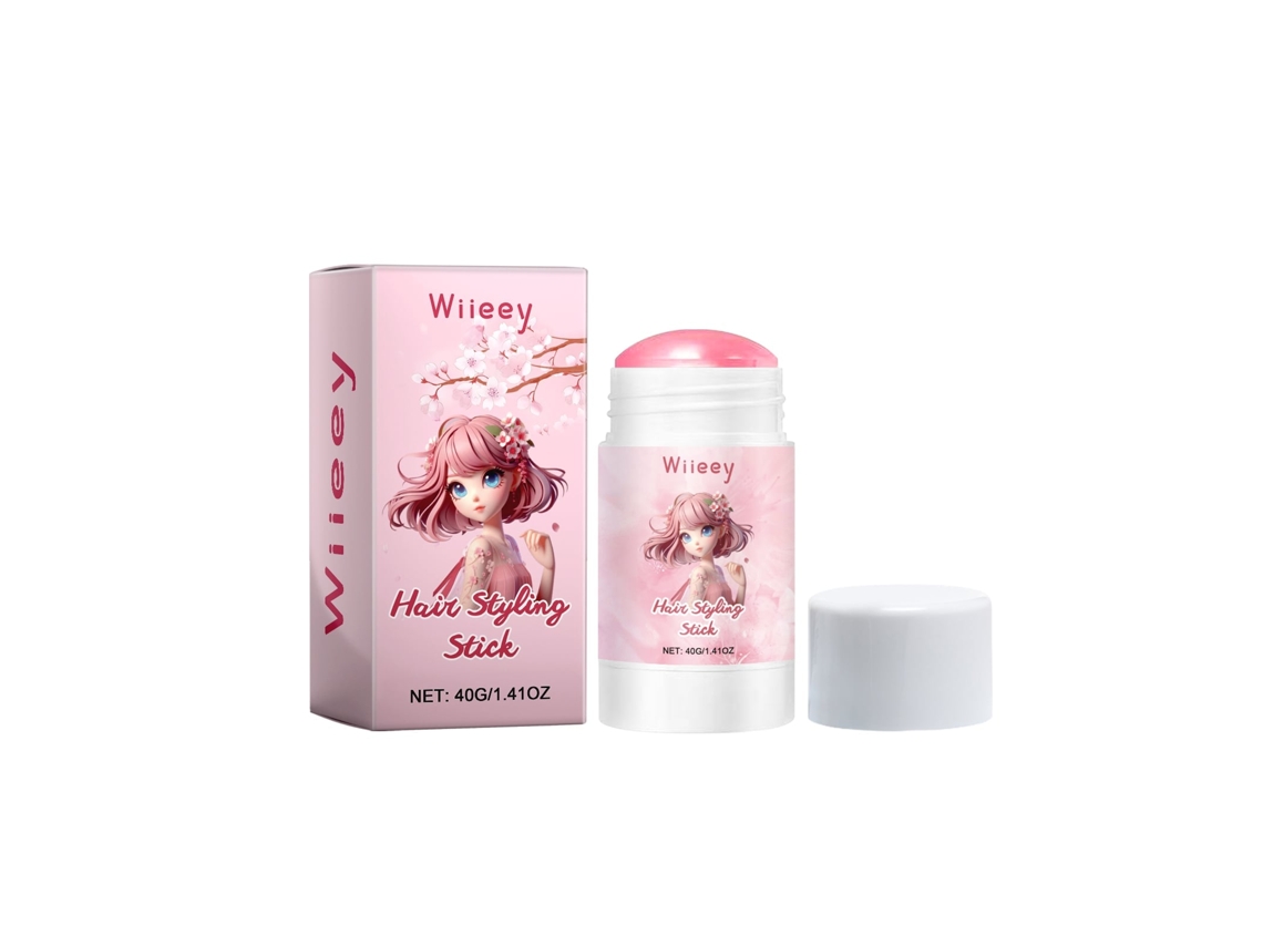 Bastão de Modelagem Capilar com Cheiro de Sakura, Hidrata, Controla o Frizz e Deixa os Fios Suaves LAXISCREED