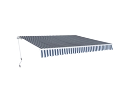 Awning, Awnings Vidaxl Azul Tecido (400 Cm)