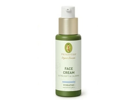 PRIMAVERA Ultra Soft & Calming Face Cream Pletový Krém Pro Normální a Citlivou Plet 30Ml