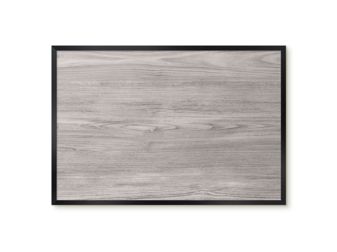Magnetic Board Natural Wood For The Living Room Espelharte (60x40 Cm)