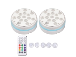Luz Subaquática Primerox, 15w, 12v, RGB, para piscina, fonte, banheira, jardim