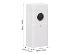 Laxiscreed Fecho De Porta Automático Com Sensor Infravermelho (940nm) E Alcance De 30m