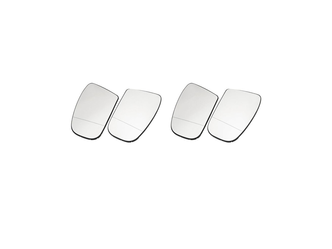 2 Peças de Vidros de Retrovisor Exterior Aquecidos Classe S W220 Códigos: 2208100421 / 2208100321 (1998 2002)