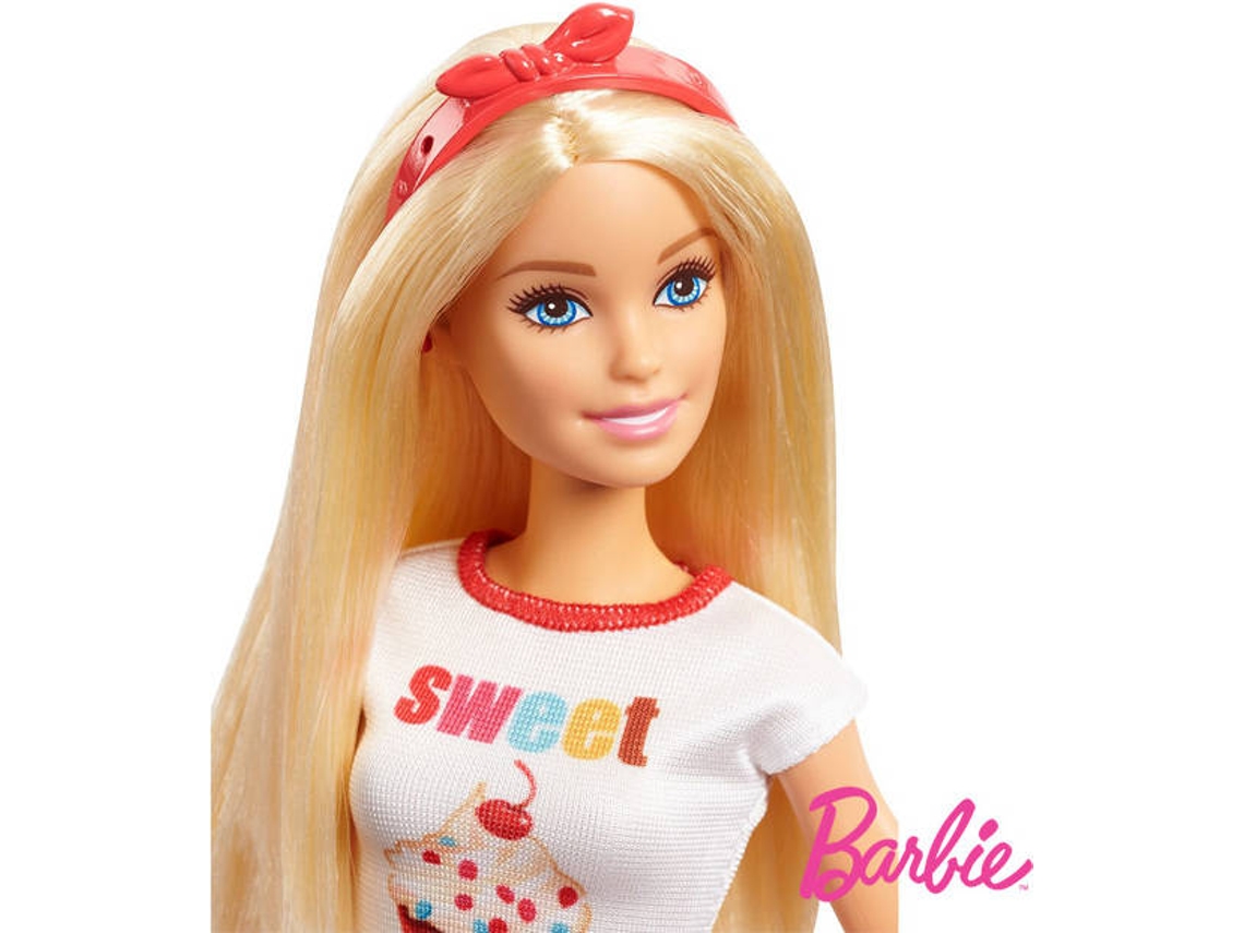 Boneca Barbie Quero Ser Pasteleira