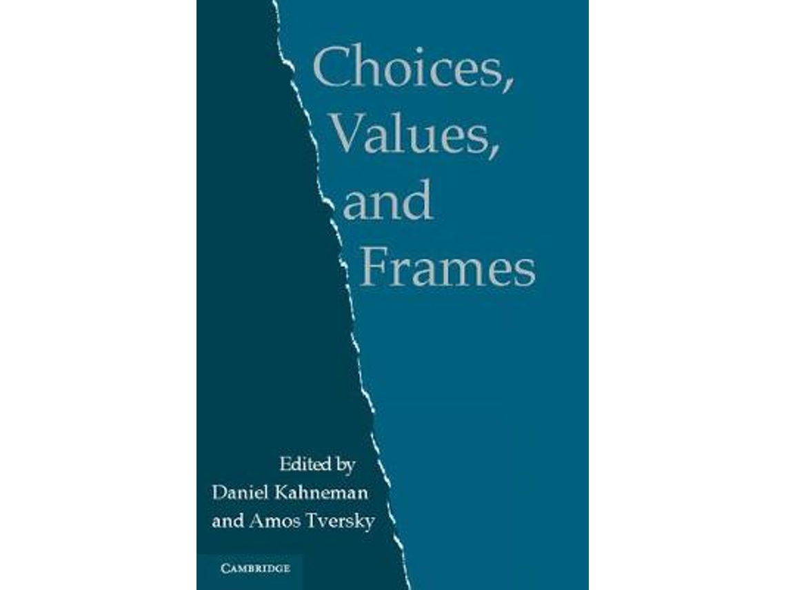 Livro Choices, Values, and Frames de Daniel Kahneman (Inglês)