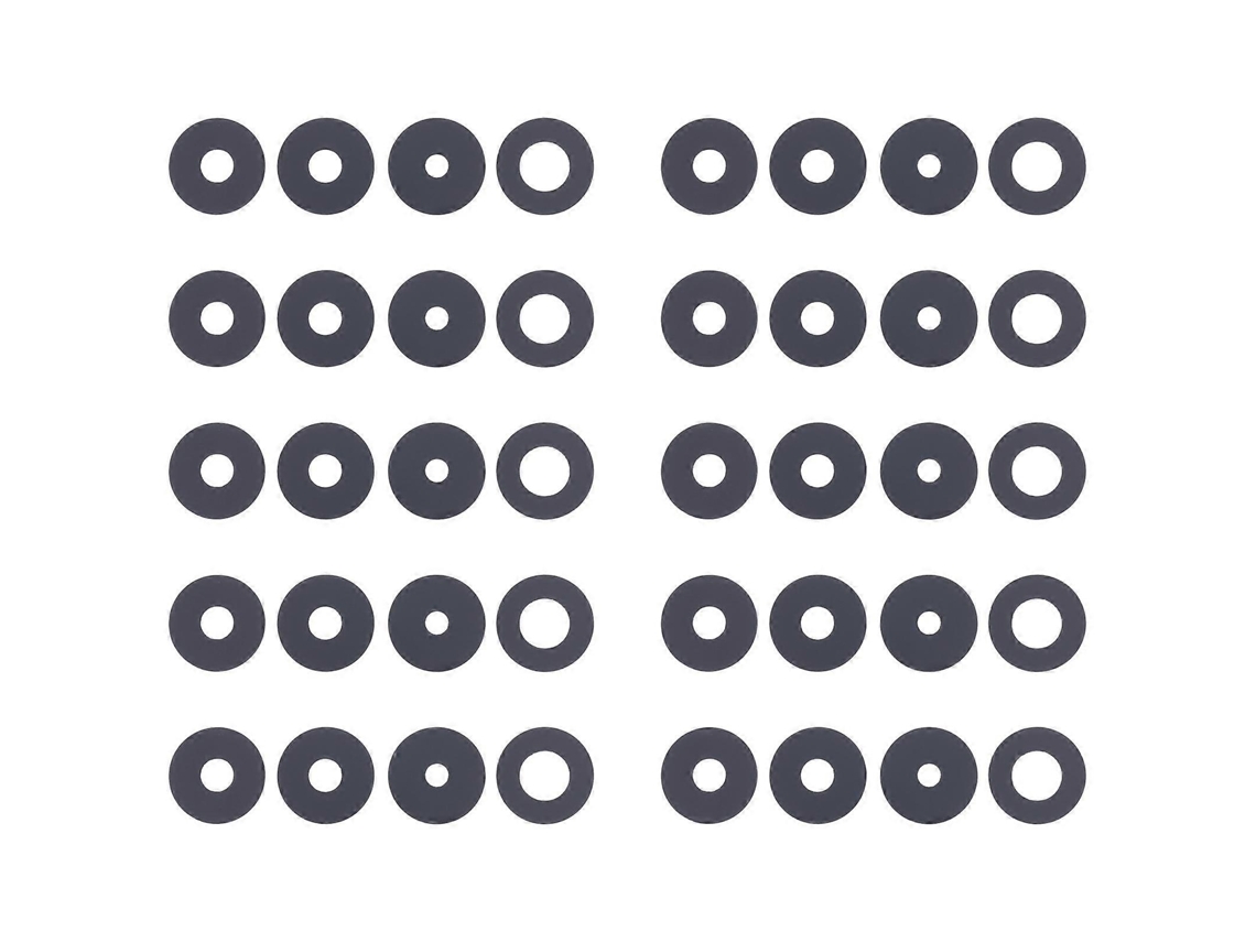 Conjunto De 10 Lentes Para Câmera Traseira Para Xiaomi Redmi Note 14 Pro 5g