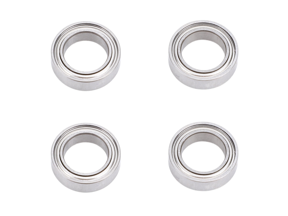 Mali conjunto de 4 Rolamentos de Metal para Carros de Controle Remoto Wltoys A959 A979 124007 144001