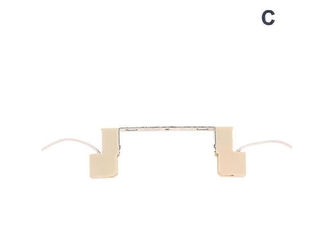 Lâmpada Halógena R7s 78/118/135/189mm Base Cerâmica Adaptador Apoio Lâmpada 118mm-recto