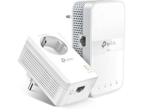 Kit Adaptador Powerline TP-Link AV1000 Gigabit Passthrough ac Wi-Fi