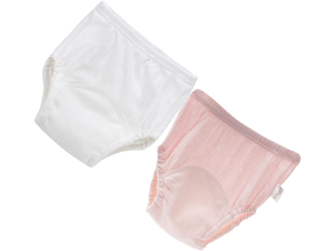 Conjunto de 2 Fraldas calça de Algodão Reutilizáveis e Respiráveis para Bebês. CHABERLU