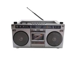 Vaso Resina Com Rádio Decoração Residencial