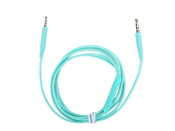 Cabo De Áudio Com Microfone Conector 3.5mm Para 2.5mm