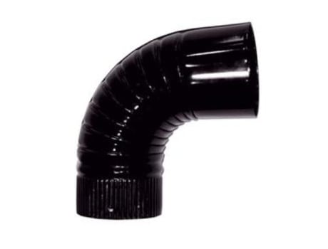 Codo 90g estufa vitrificado 120mm.