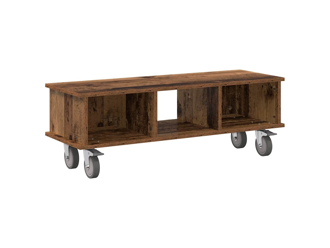 Suporte Para Tv | Gabinete De Tv | Armário De Tv Madeira Antiga 100 X 35 X 35 Cm
