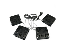 Ventiladores de teto para armário rack 19 4 x 120 milímetros 220VAC  RACKMATIC
