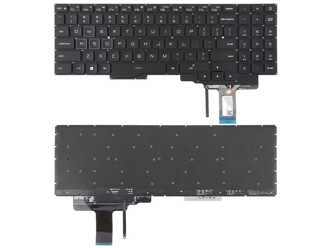 Teclado Retroiluminado Para Laptop Xiaomi Redmi G 2021 2020 (versão Americana) Xmg2003-aj/ab/-al Rmg2104-aj 2102-ab Gaming Rmg2103