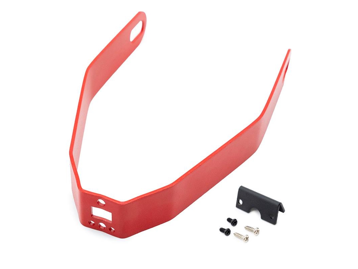 Suporte De Pára-lama Metálico Para Xiaomi (mi3 E Anteriores) - Vermelho