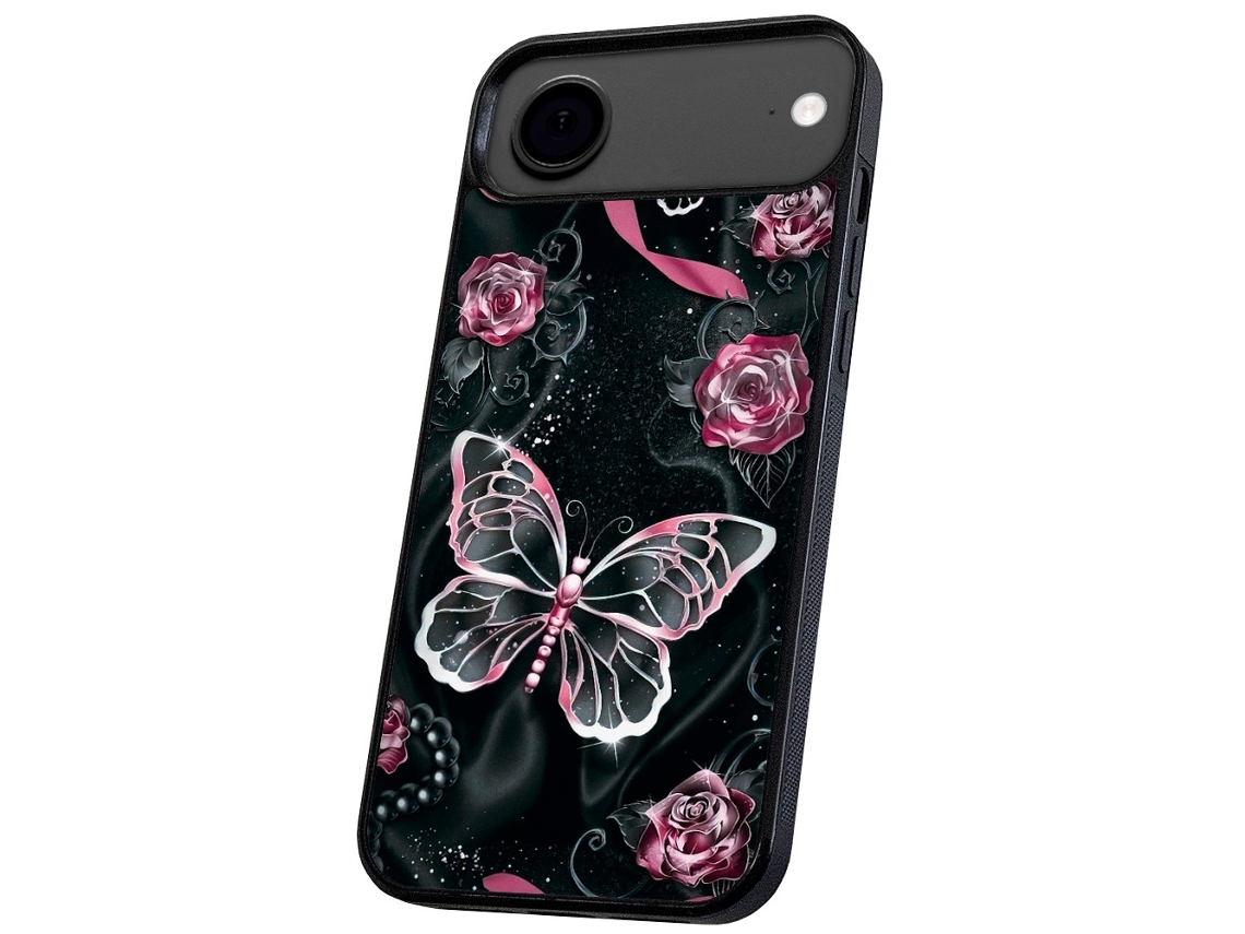 Capa Para Iphone 17 Air Com Estampa De Borboletas