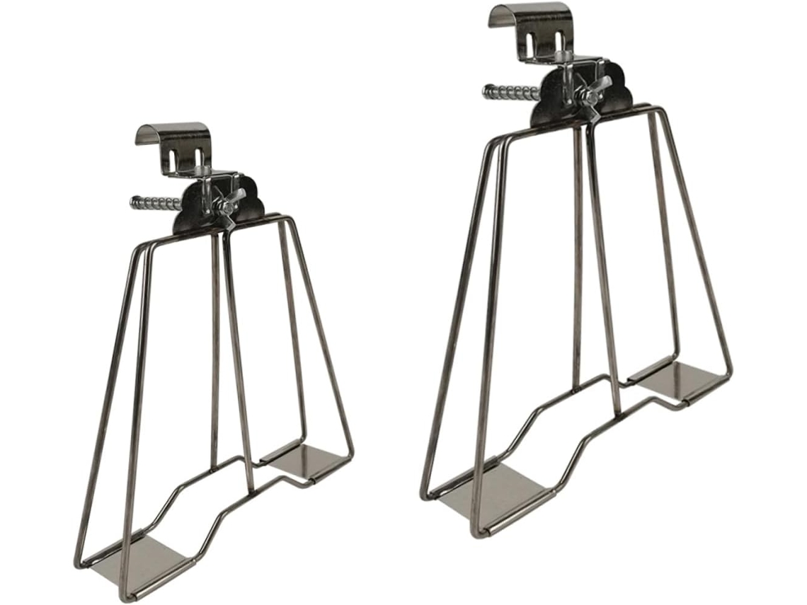 Pinças Para Churrasco Upkoch, Em Aço Inoxidável Prateado, Para Distribuição Uniforme De Calor E Resistência Ao Frio