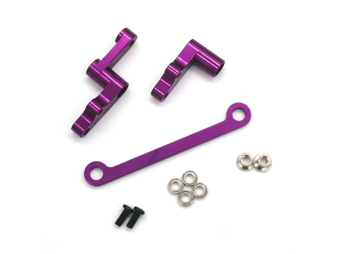 Acessórios De Atualização Em Metal Para Conjunto De Direção Para Wltoys 124008 124010 1/12 Peças De Carro Rc