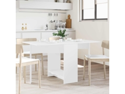 Vidaxl Mesa De Jantar 138 X 70 X 73,5 Cm Derivados De Madeira Branco