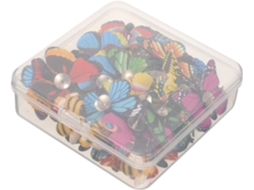 Stobok Conjunto De 120 Tachinhas E Alfinetes Para Murais Decoração