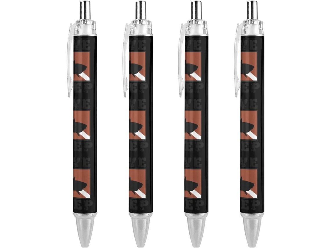 Caneta Esferográfica Com Design De Bandeira Tubarão, Profunda,