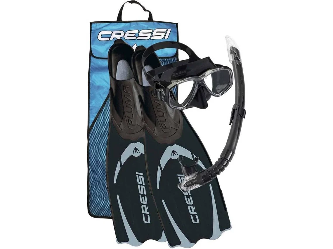Conjunto De Máscara E Tubo de Mergulho CRESSI Pluma Perla Pluma Gamma