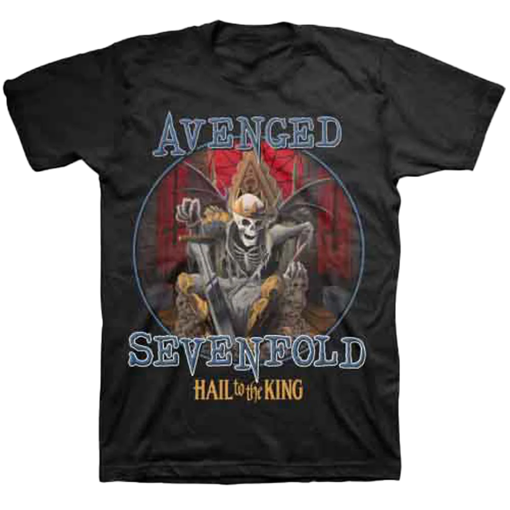 Avenged Sevenfold Hail To The King T-shirt Unisex Rockinstone Size:l
