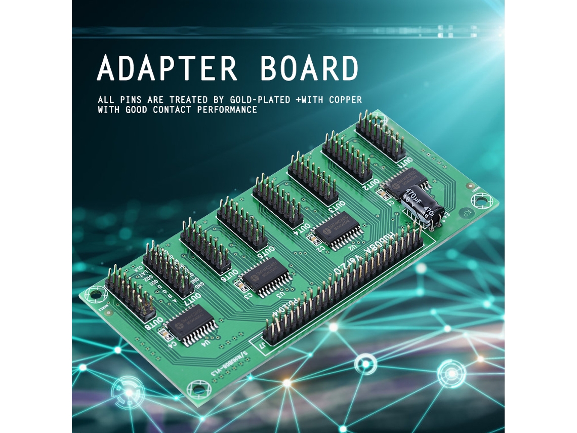 Laxiscreed Hub De Conversão Para Sistemas De Controle Led Com Adaptador De Conexão