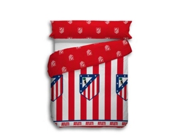 Capa De Edredão Atlético De Madrid Modelo 5 Para Cama De 150 Cm 86589