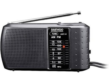 RADIO  PORT.AM/FM-PRETO  -DRP14