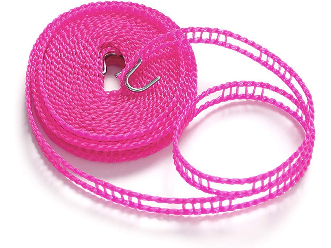 Corda de limpeza, 10m, dobrável, para uso externo, camping BRILVIBERA