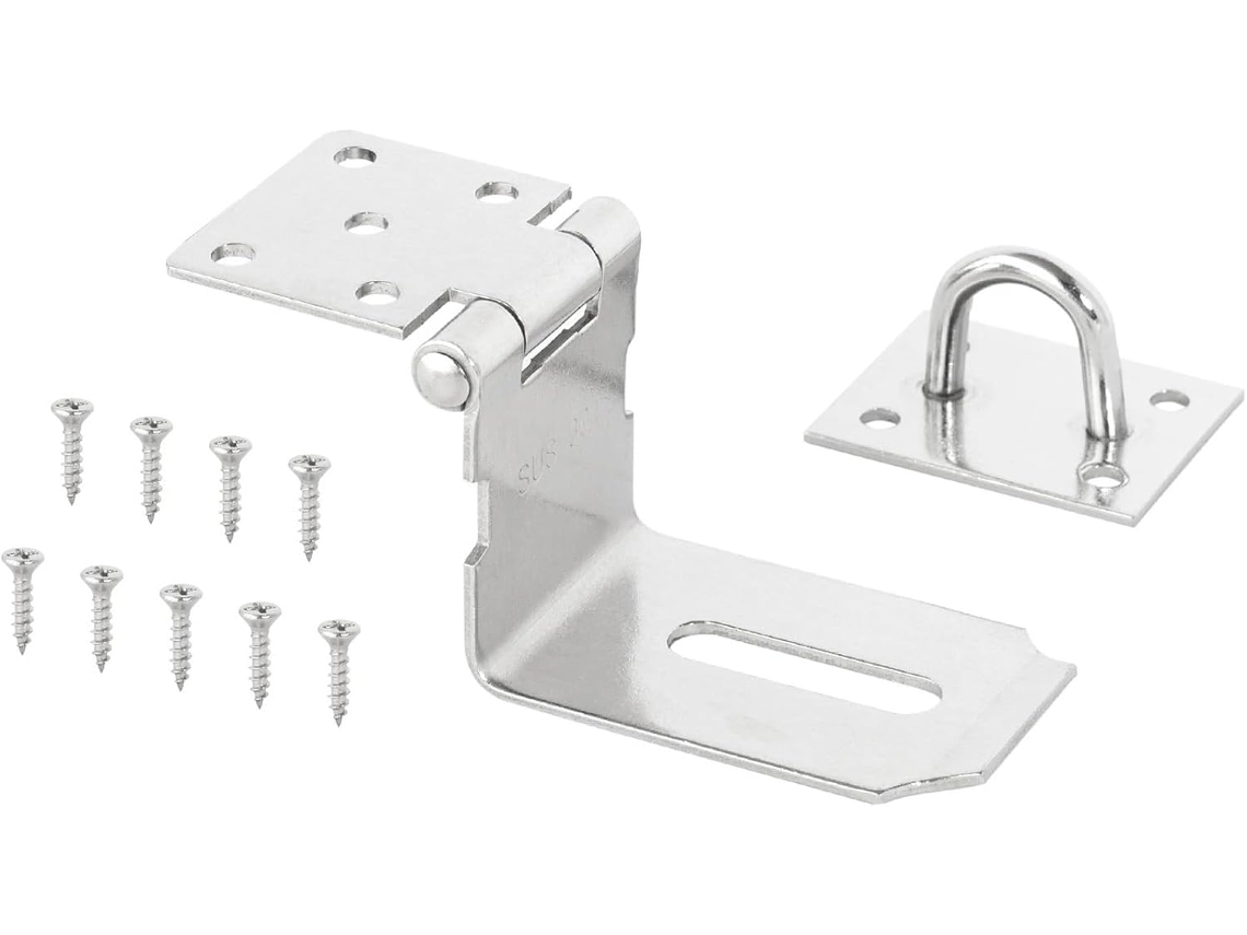 Conjunto De 3-fechaduras Segurança Portas, 7, 6cm 3 Polegadas, Trava De Segurança Packlock, Fecho Extra Grosso