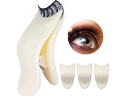 Aplicador De Cílios (material De Abs Branco, Fácil Para Iniciantes) Eoocoo