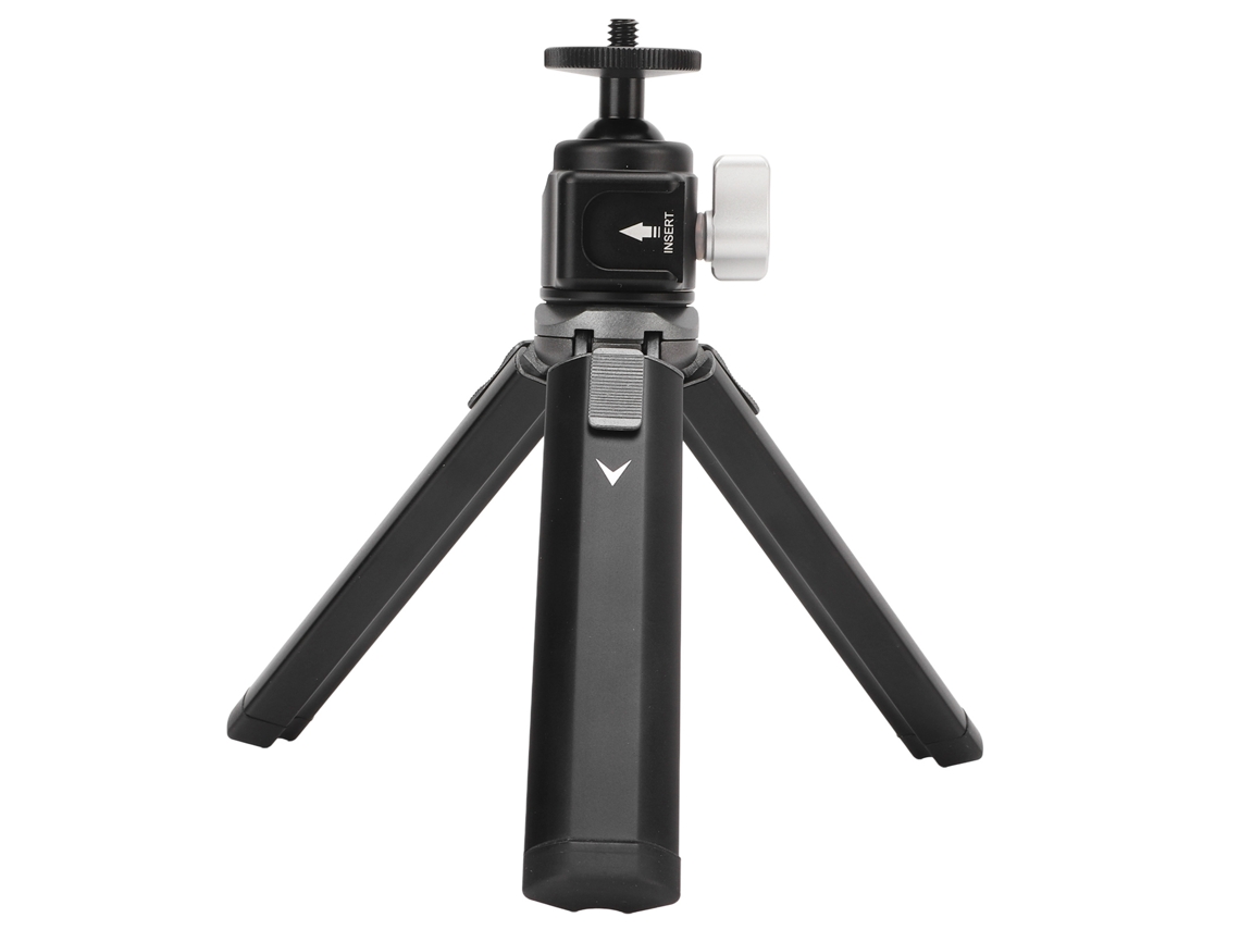 Mini Tripod Sturdy Durable Aluminium Alloy 1/4 Interface Gear Adjustment Anti Skid Nonslip Silicone Vlogging Tripod LAXISCREED