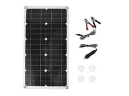 Painel solar de 18V (100W de potência, à prova d'água, flexível e portátil)