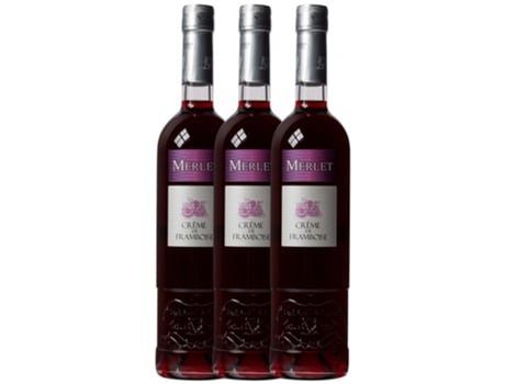 Licores Merlet Framboise 70 cl (Caixa de 3 unidades)