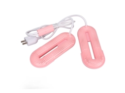 Secador De Sapatos Elétrico Com Três Níveis De Temporização, Secagem Rápida, Retrátil, Portátil, Rosa, Secador De Botas Secas
