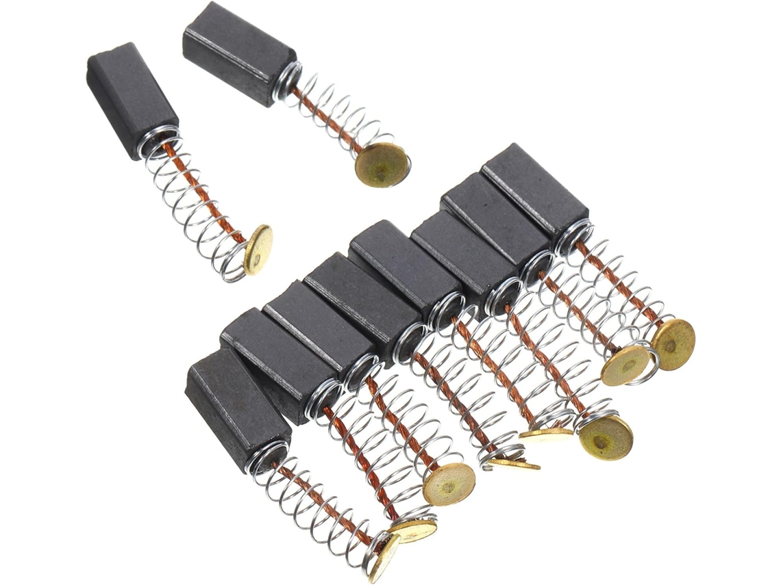 Escovas De Substituição Para Motores Elétricos, 20 Peças, Escovas De Carvão Universais, Tamanho 5x5x11 Mm, Para Uso Em