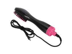 Secador De Cabelo Multifuncional Com Pente De Alisamento Ajustável Ferramenta De Estilo Com 3 Velocidades