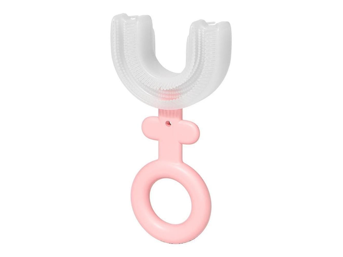 Escova De Dentes Infantil Em Formato De U Com Manual Para Escovação Sem Esforço, Escova De Higiene Bucal Para Bebês.