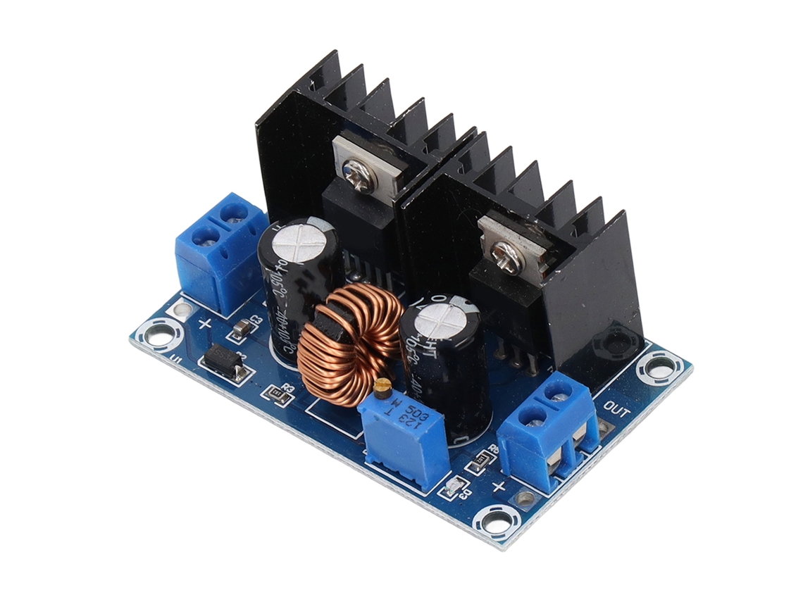 Laxiscreed Conversor Dc Step-down 4-38v Para 1.25-36v Com Controle Pwm De Alta Eficiência