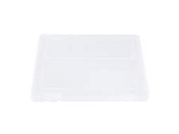 Caja De Armazenamento De Documentos Clara Em Plástico Transparente Com Fechamento De Broche Seguro A4